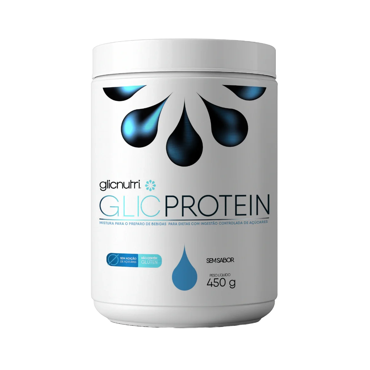 GlicProtein 450g sem sabor (Glicnutri)