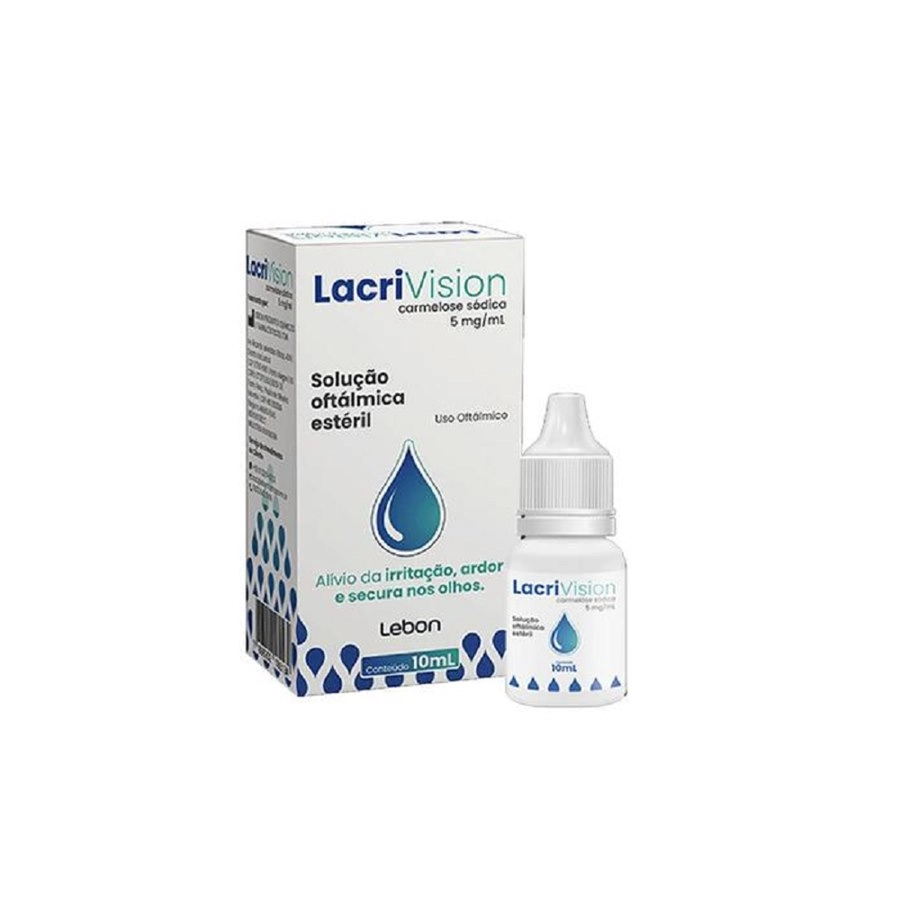 Lacrivision 5mg/mL Solução Oft 10mL (Carmelose)