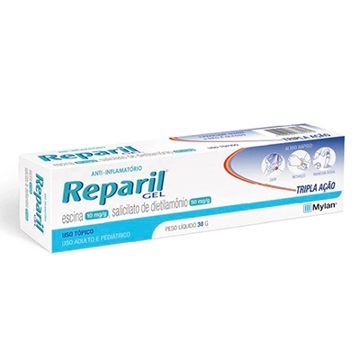 Reparil Gel 30g (Escina + Salicilato de Dietilamônio)